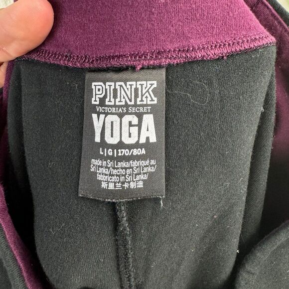 Victoria’s Secret Pink Yoga leggings with side pocket size large - Picture 8 of 8